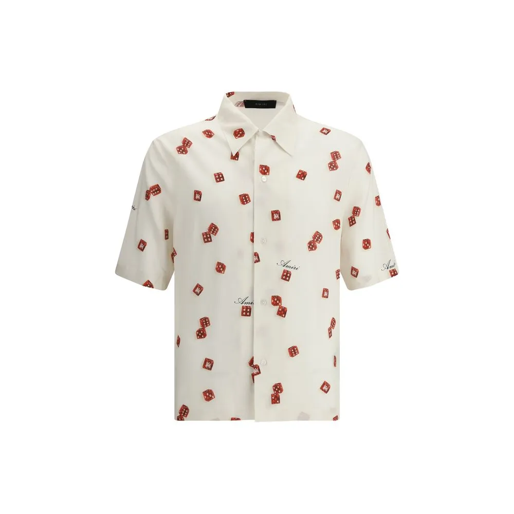 Amiri Men's Dice Bowling Shirt