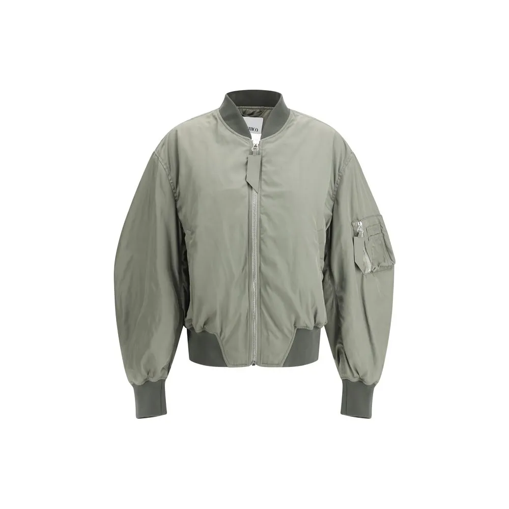 The Attico Women's Nylon Bomber Jacket