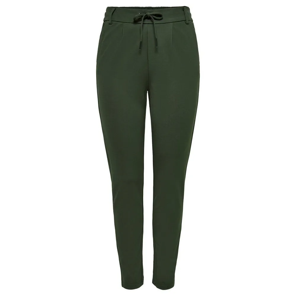 Only Women's Green Viscose Jeans & Pant