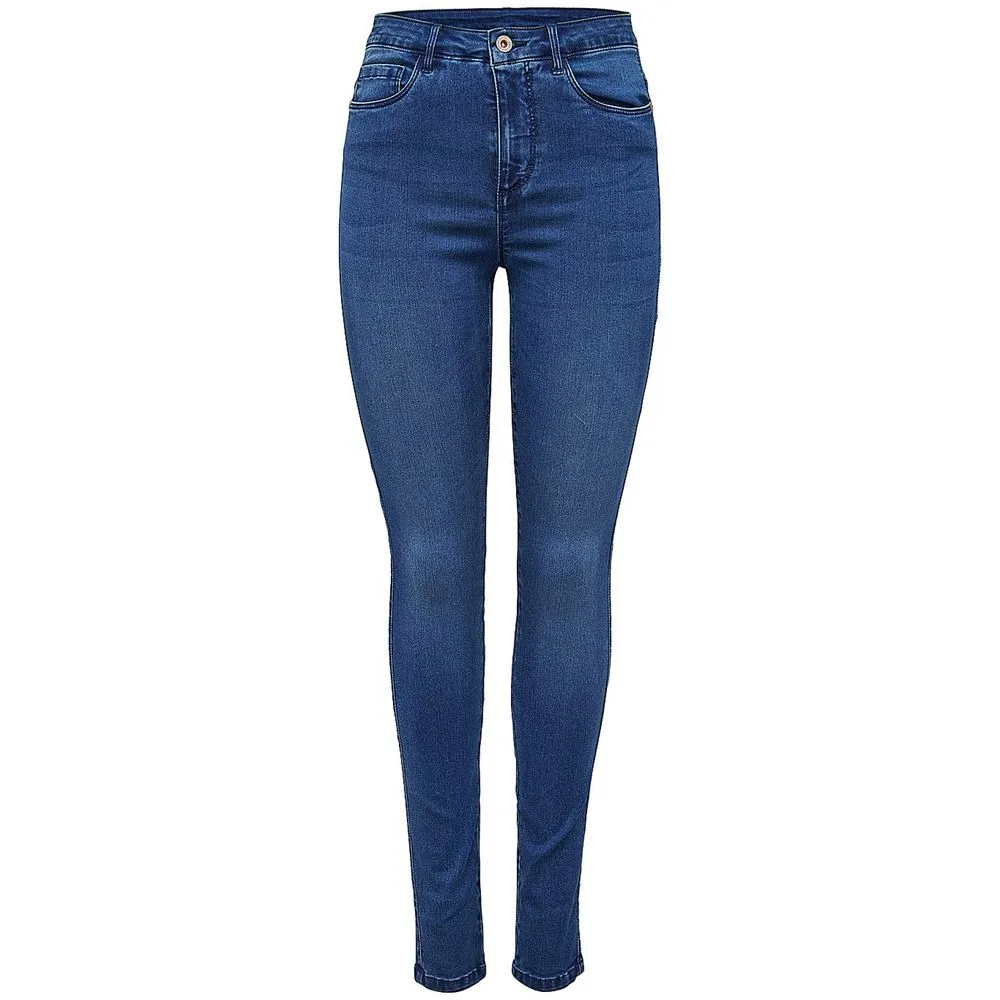 Only Women's Light Blue Cotton Jeans & Pant