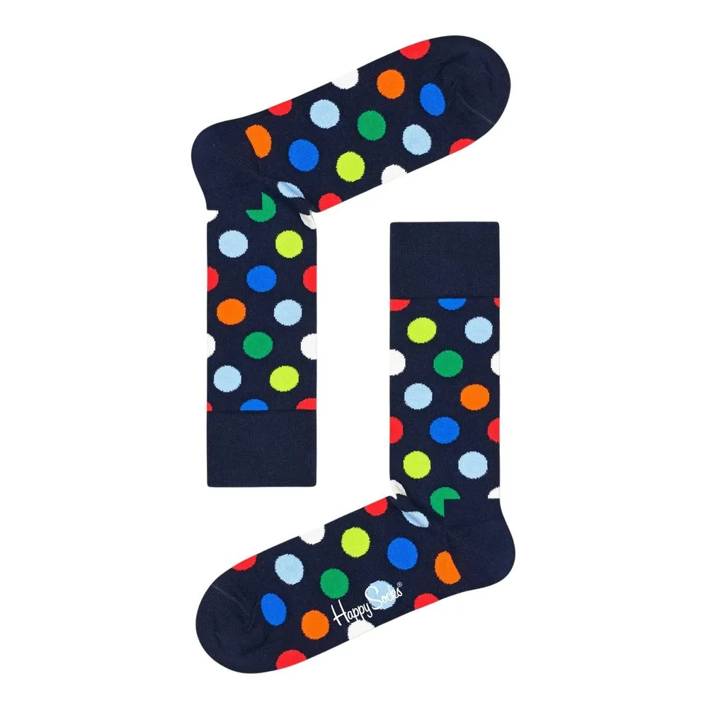 Happy Socks Women's Blue Cotton Tights & Sock