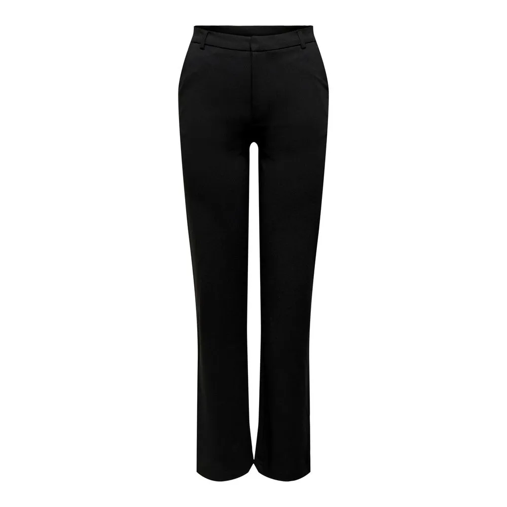 Jacqueline De Yong Women's Black Elastane Jeans & Pant