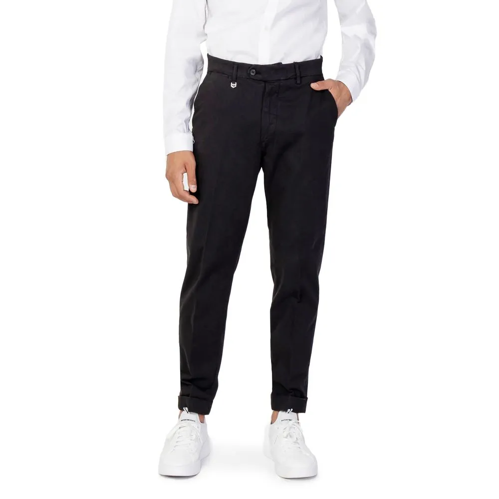 Antony Morato Men's Black Cotton Jeans & Pant