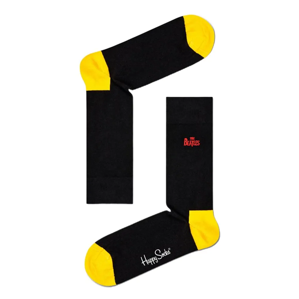 Happy Socks Women's Black Cotton Tights & Sock