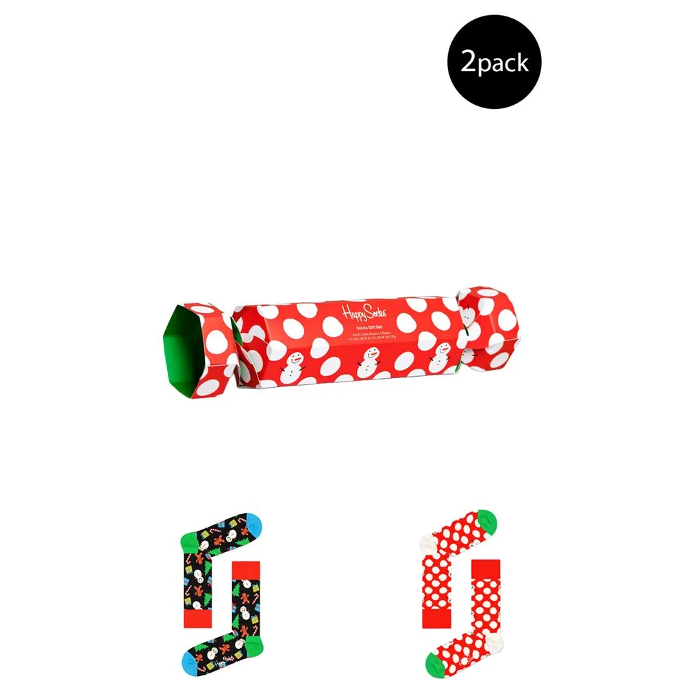 Happy Socks Men's Red Cotton Sock