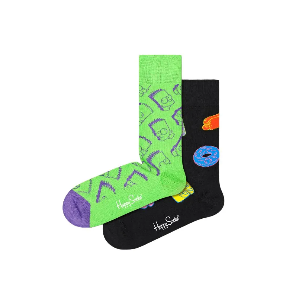 Happy Socks Women's Black Cotton Tights & Sock