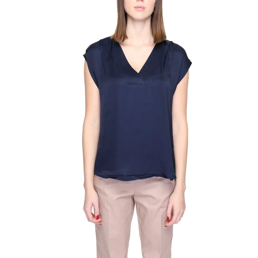 Street One Women's Blue Viscose Shirt