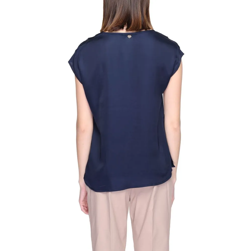 Street One Women's Blue Viscose Shirt