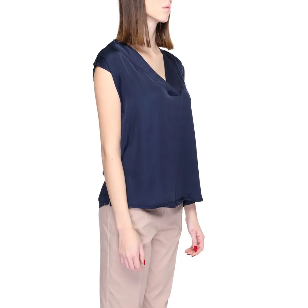 Street One Women's Blue Viscose Shirt