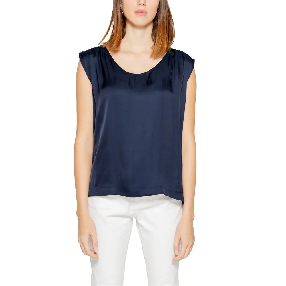 Street One Women's Blue Viscose Shirt