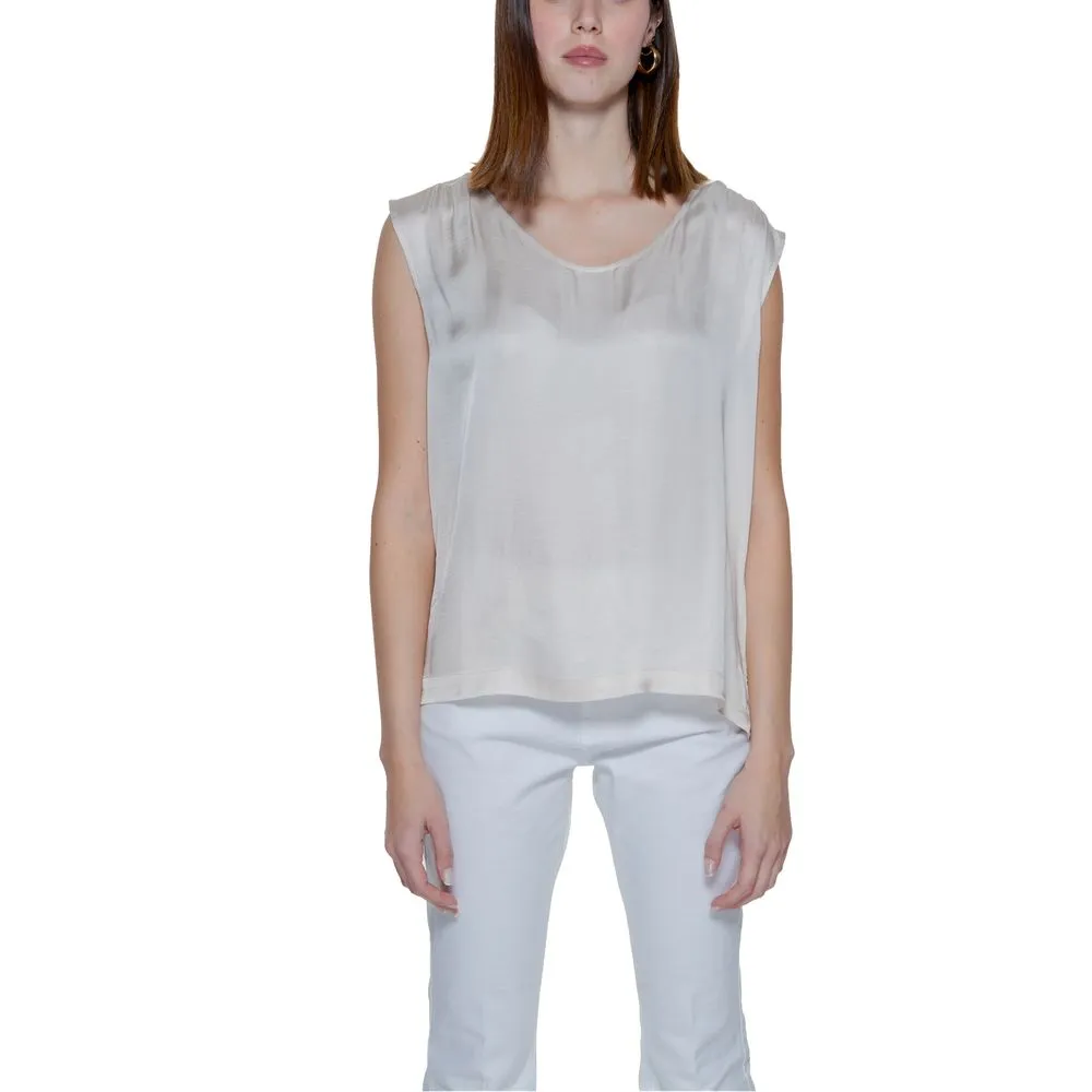 Street One Women's Cream Viscose Shirt