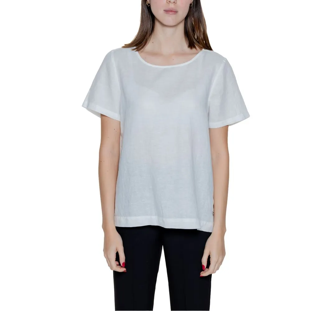 Street One Women's White Linen Shirt