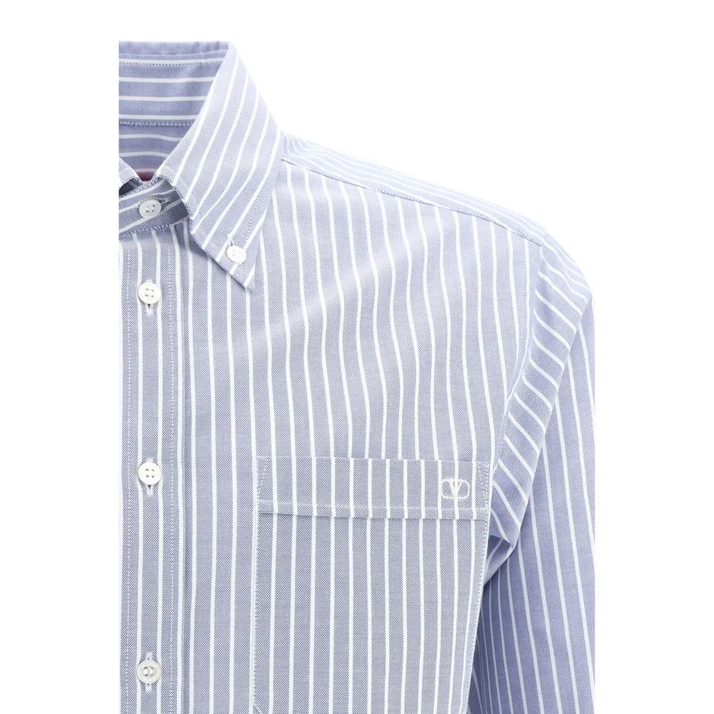 Valentino Men's Striped Shirt