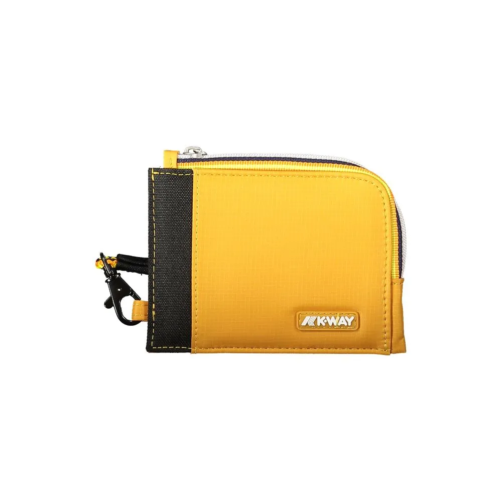 K-WAY Yellow Polyamide Men Wallet
