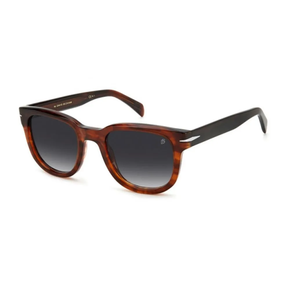 David Beckham Men's Brown Acetate Sunglasses