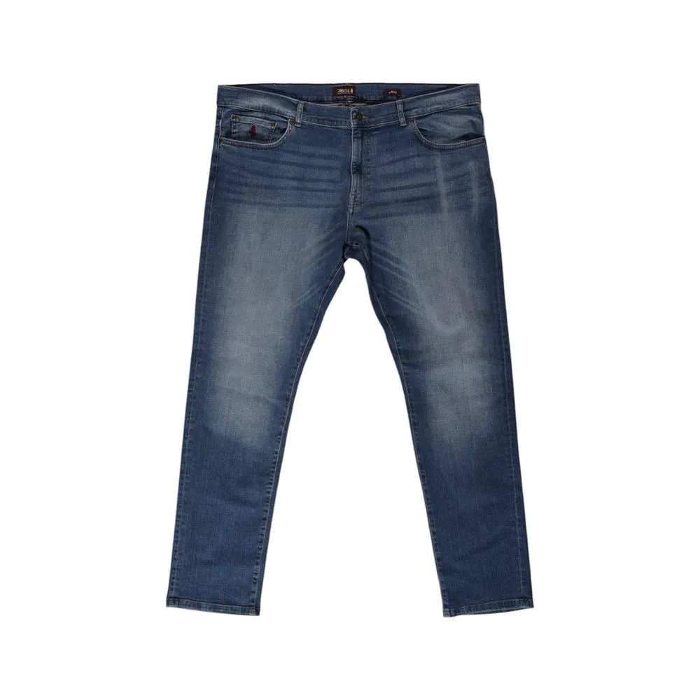 Blue Cotton Jeans & Pant