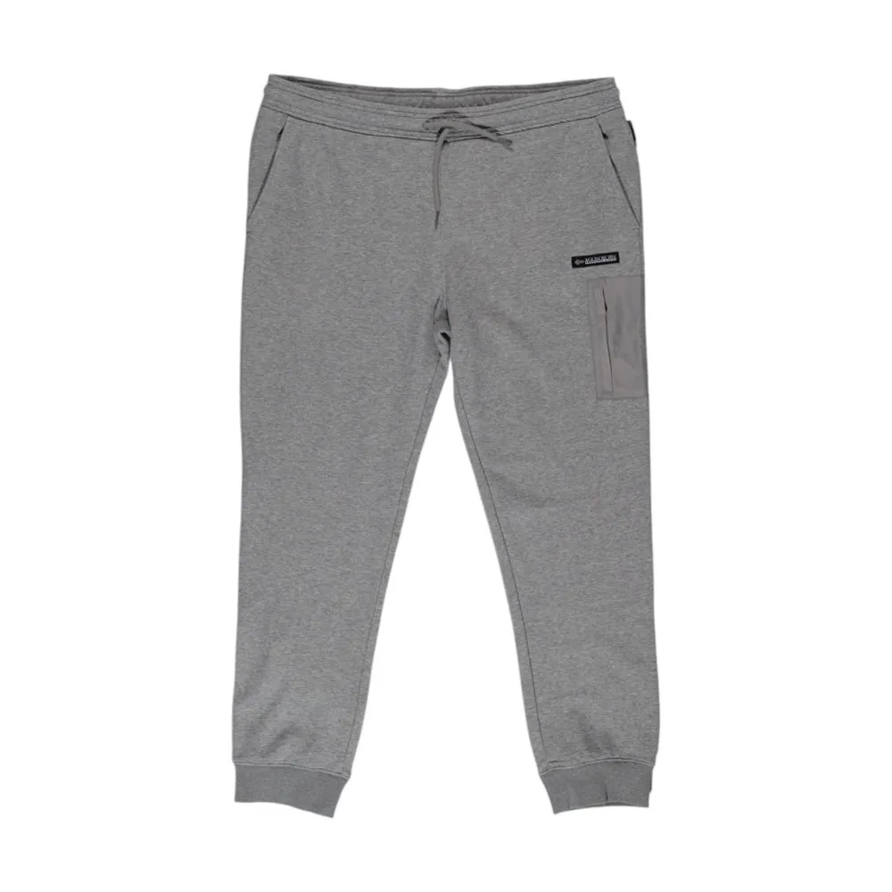 Napapijri Men's Gray Cotton Jeans & Pant