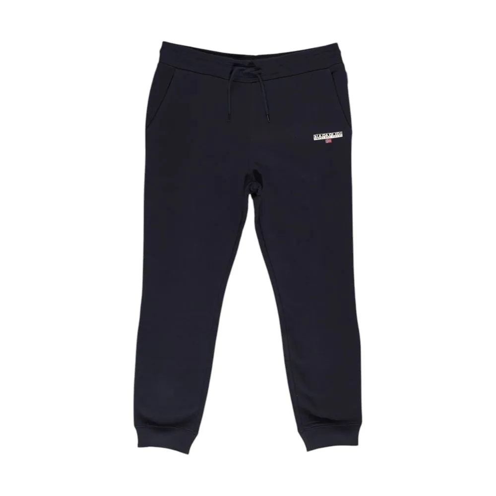 Napapijri Men's Blue Cotton Jeans & Pant