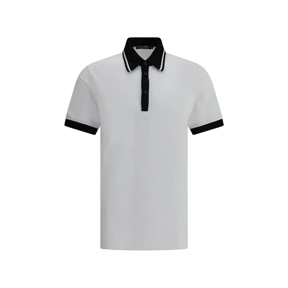Dolce & Gabbana Men's Maxi logo Polo Shirt
