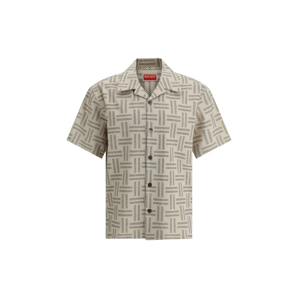 Kenzo Men's Weave Hawaiian Shirt
