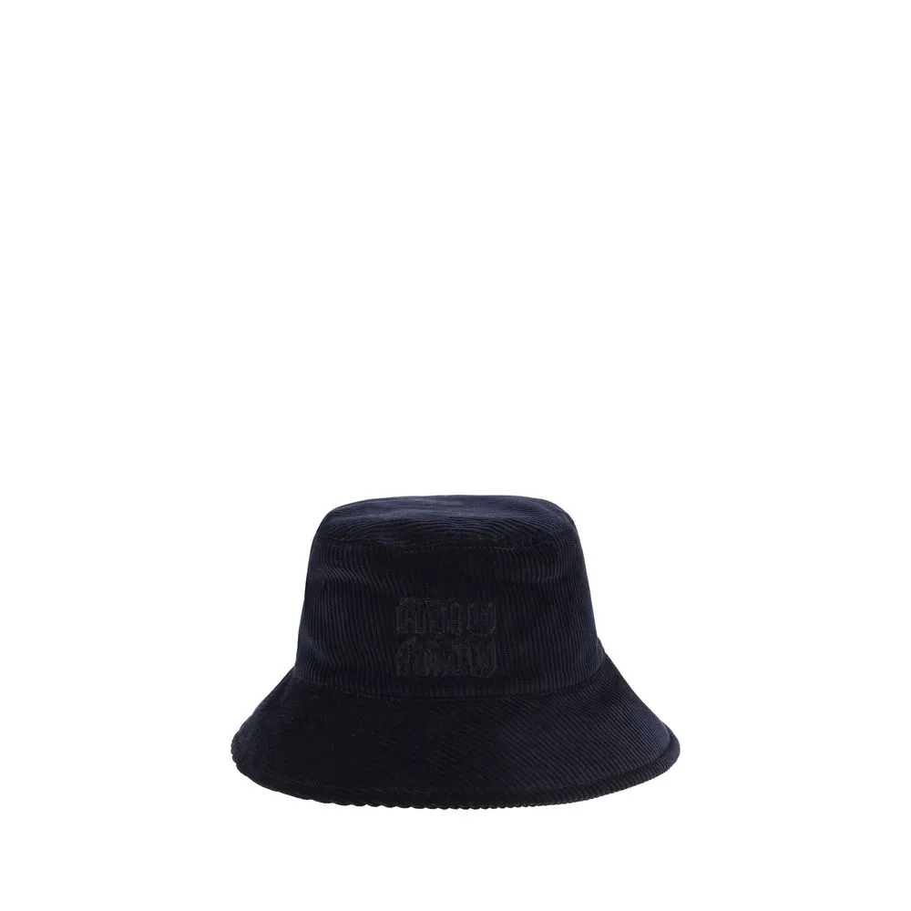 Miu Miu Women's Velvet Bucket Hat