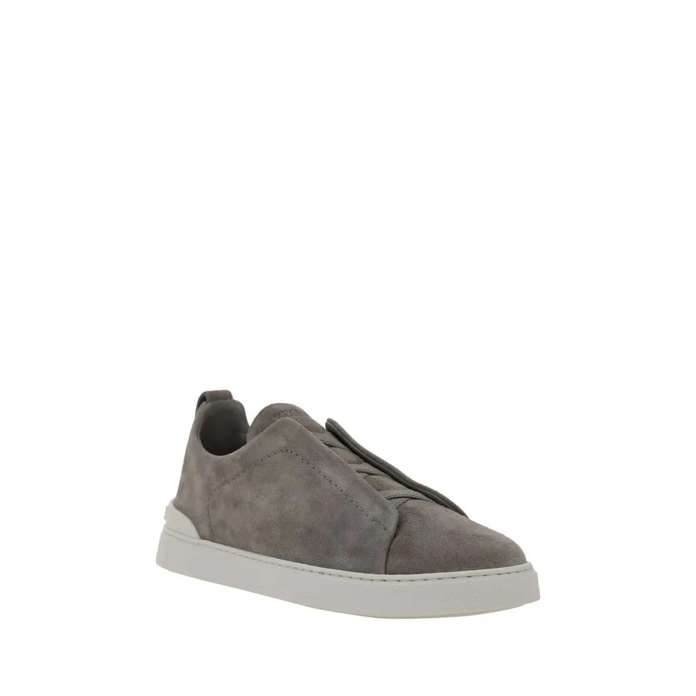 ZEGNA Men's Suede leather Sneakers