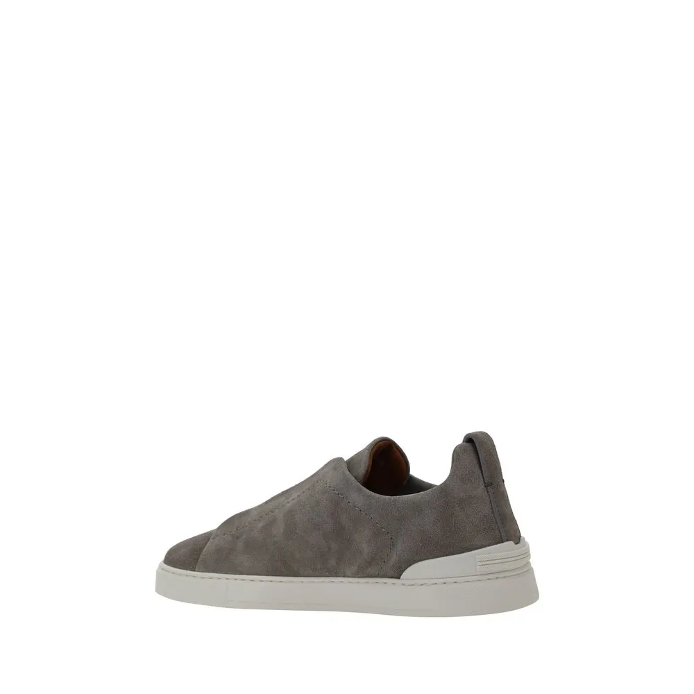 ZEGNA Men's Suede leather Sneakers