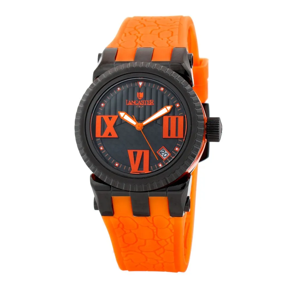 Lancaster Women's Orange Silicone Watch