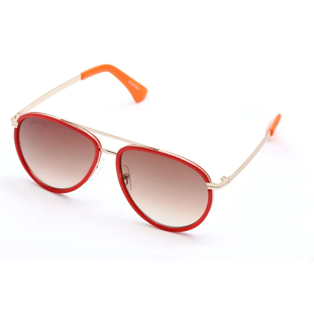 Lancaster Women's Red Metal Sunglasses