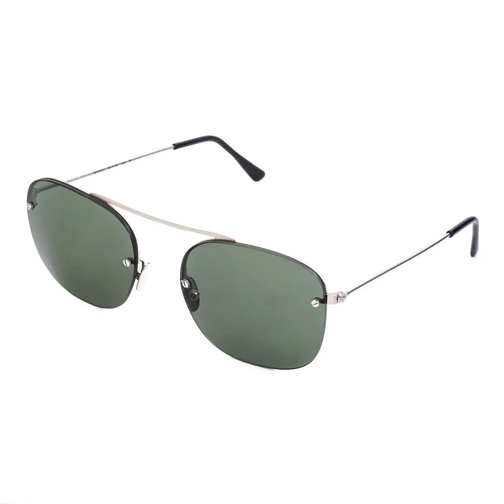 LGR Men's Black Metal Sunglasses