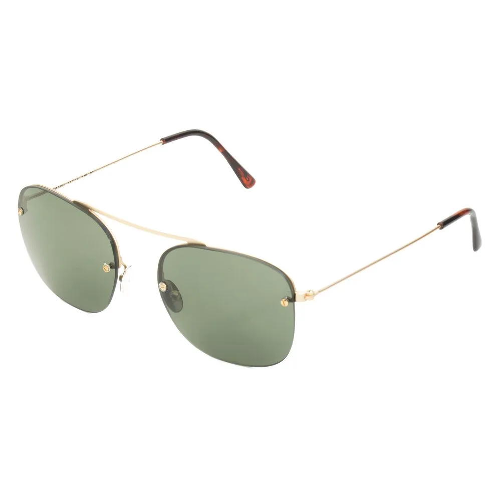 LGR Men's Gold Metal Sunglasses