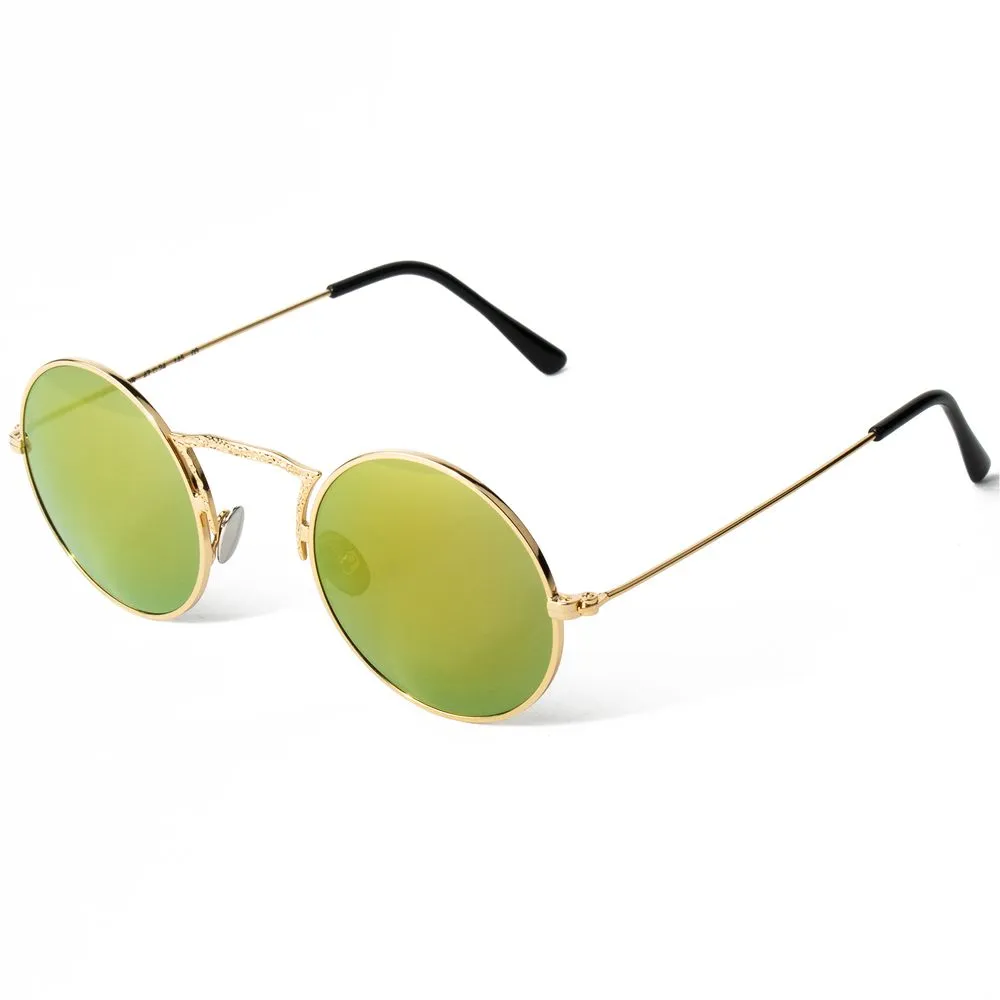 LGR Women's Gold Metal Sunglasses