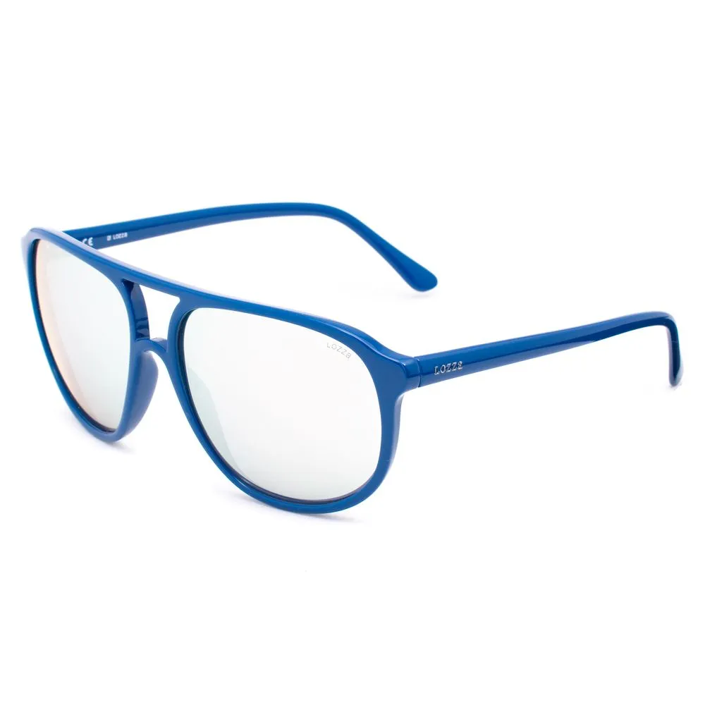 Lozza Unisex Blue Injected Sunglasses