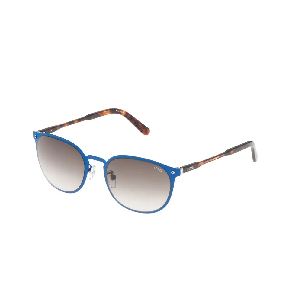 Lozza Unisex Blue Metal Sunglasses