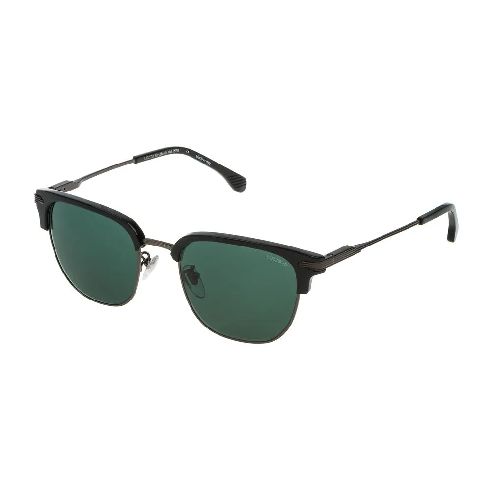 Lozza Unisex Brown Metal Sunglasses