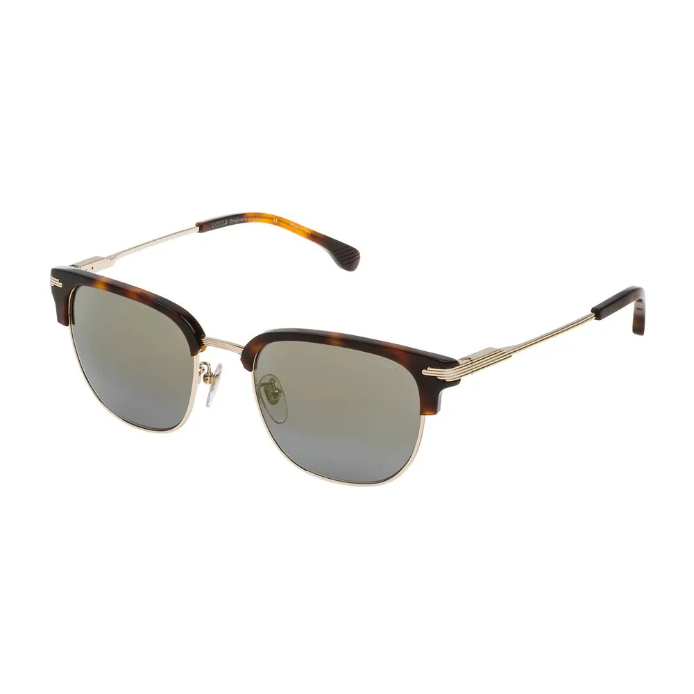 Lozza Unisex Gold Metal Sunglasses