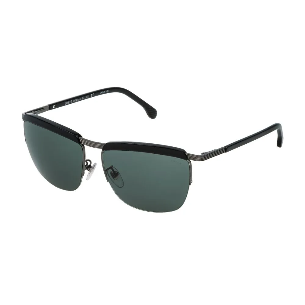 Lozza Unisex Brown Metal Sunglasses