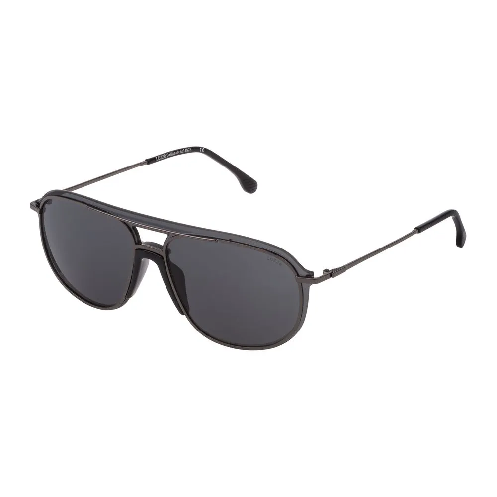 Lozza Men's Gray Metal Sunglasses