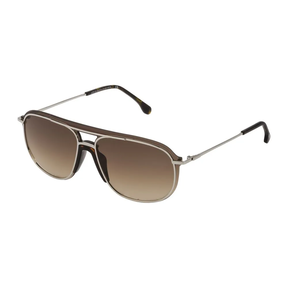 Lozza Men's Silver Metal Sunglasses