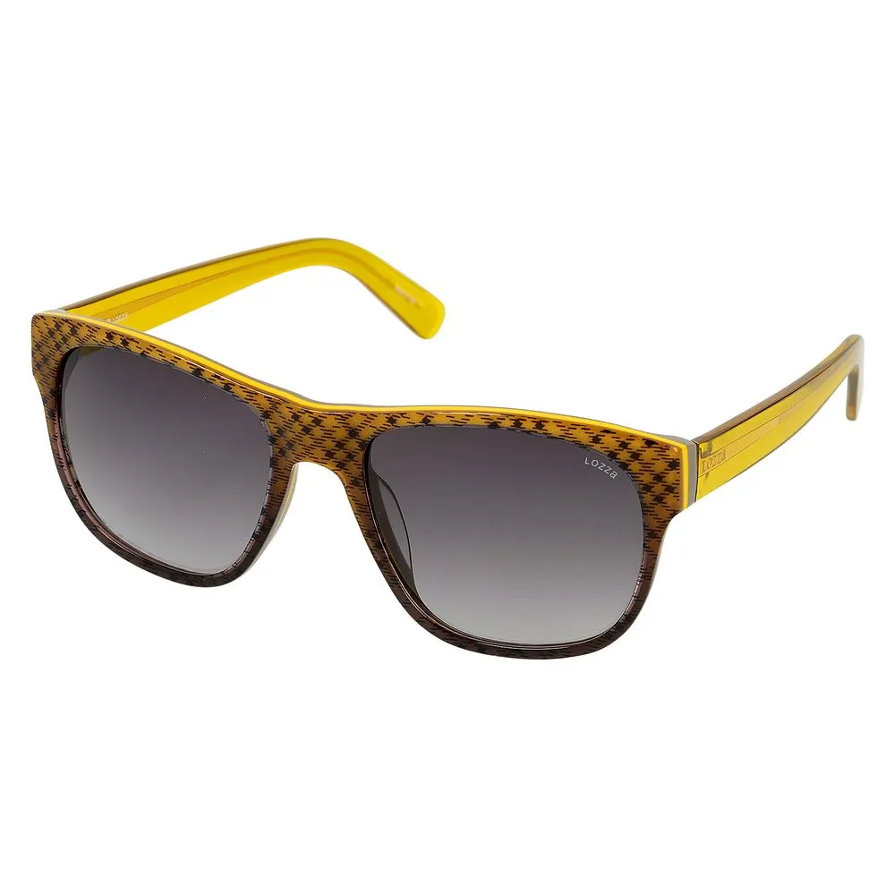 Lozza Unisex Brown Acetate Sunglasses