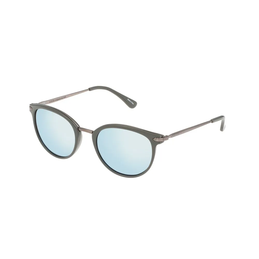 Lozza Unisex Gray Acetate Sunglasses