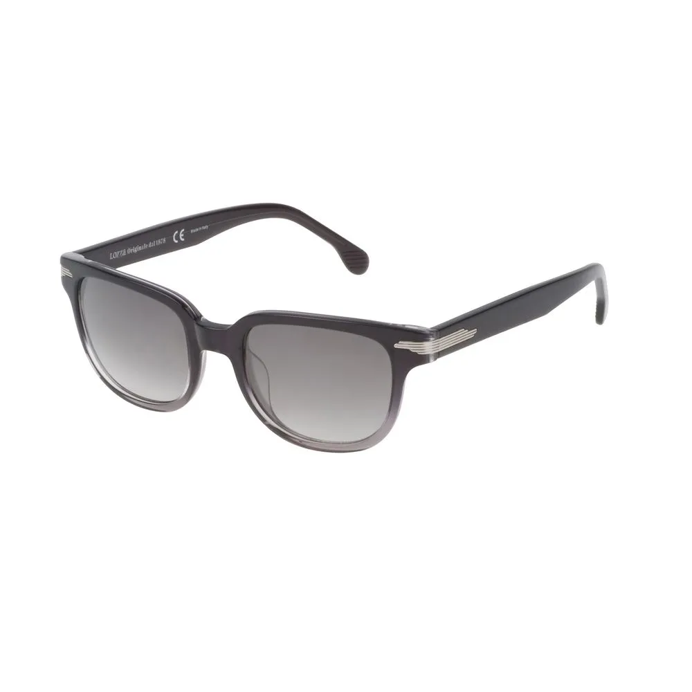 Lozza Unisex Gray Acetate Sunglasses