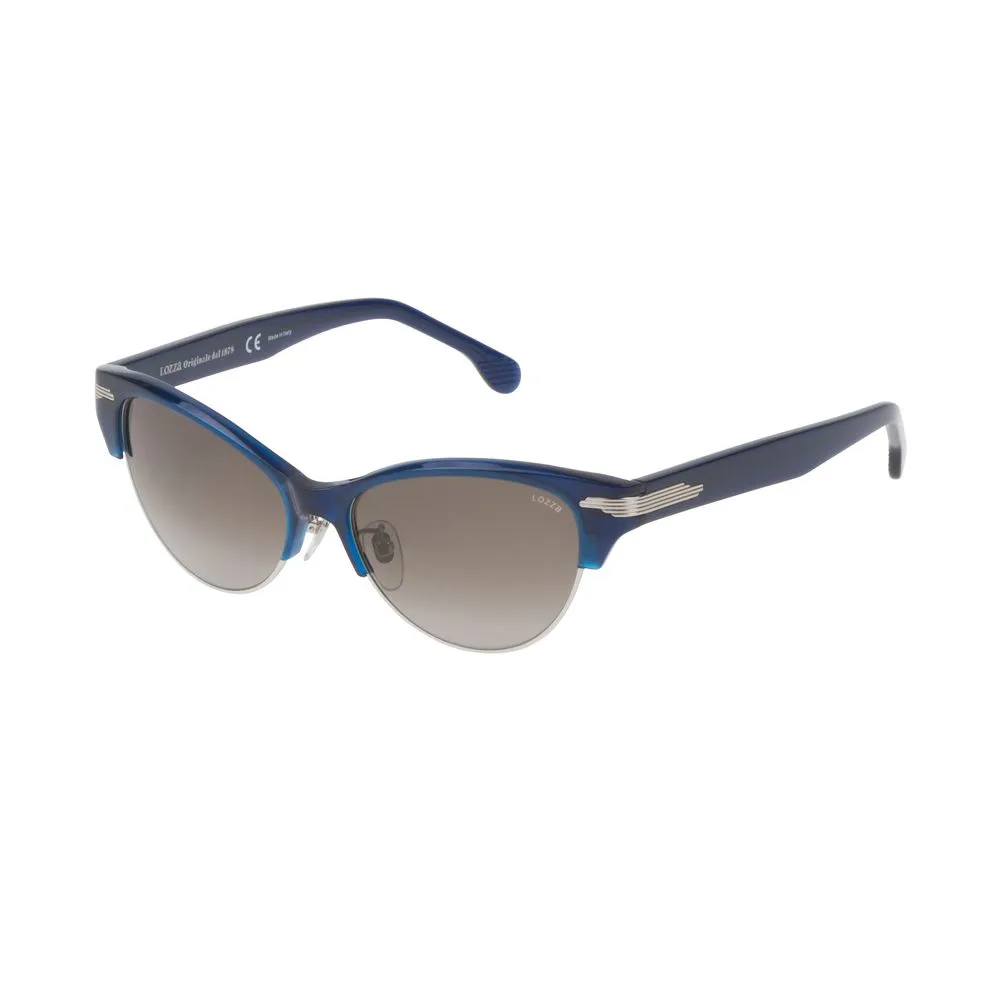 Lozza Women's Blue Metal Sunglasses
