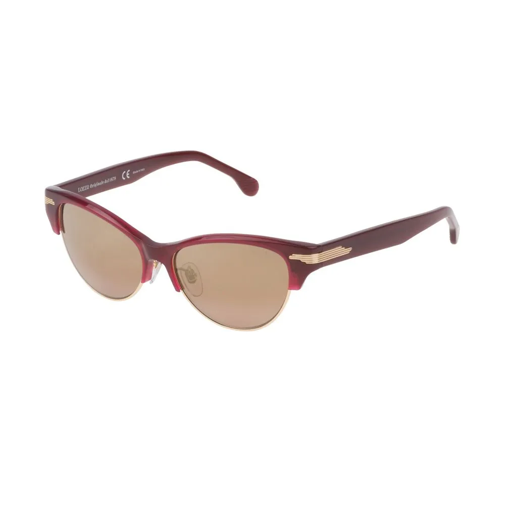 Lozza Women's Bordeaux Metal Sunglasses