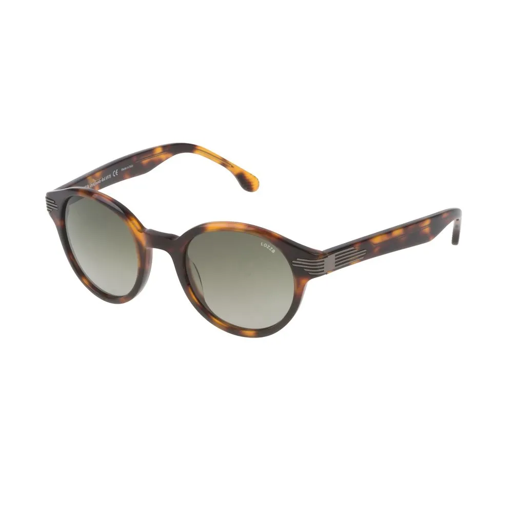 Lozza Unisex Brown Acetate Sunglasses