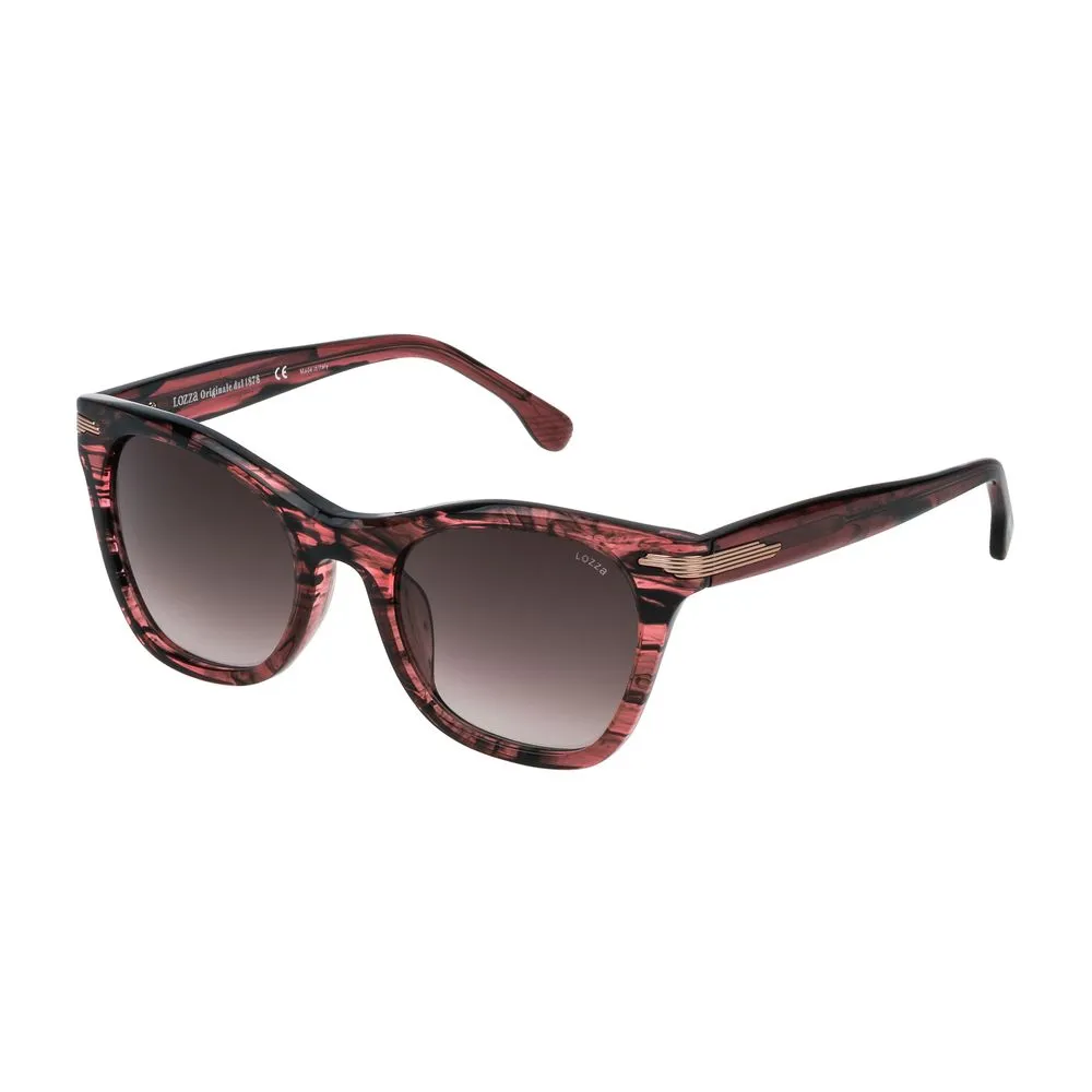 Lozza Men's Pink Acetate Sunglasses
