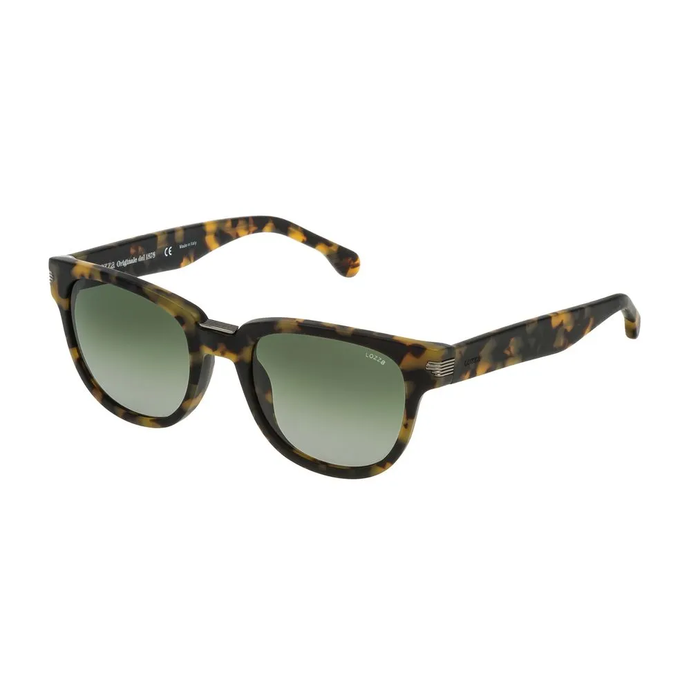 Lozza Unisex Yellow Acetate Sunglasses
