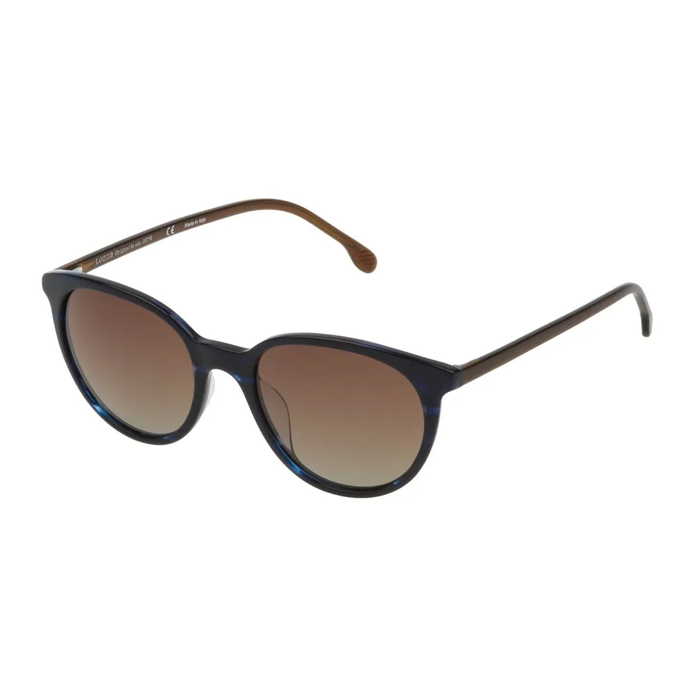 Lozza Women's Blue Acetate Sunglasses