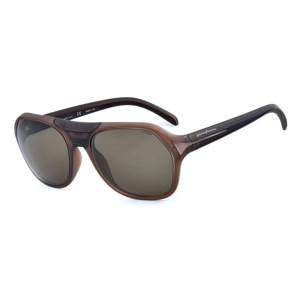 Lozza Unisex Brown Injected Sunglasses