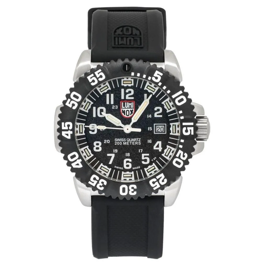 Luminox Men's Black Silicone Watch